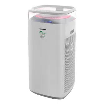 Purificator Heinner HPA-M500, CADR 500 m3/h, 35 W, Control touch, Mod Silentios, Filtru multiplu, Sistem dublu purificare, Indicator calitate aer, Alb