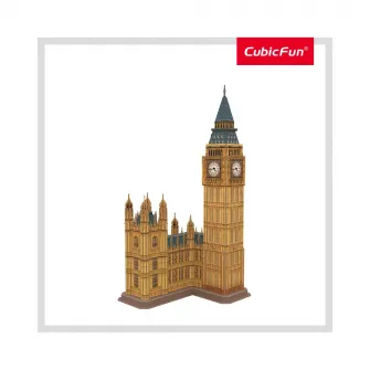 Puzzle 3D Cubic Fun - National Geographic, Big Ben, 117 piese