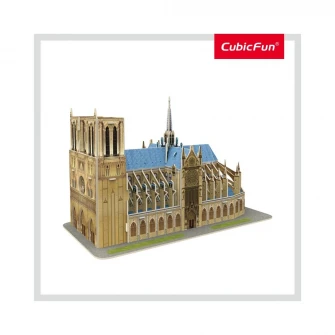 Puzzle 3D Cubic Fun - Notre Dame, 53 piese
