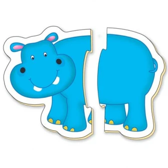 Puzzle bebelusi Galt, Duo Jungle, 12 piese