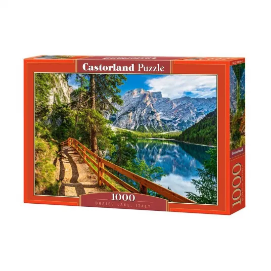 Puzzle Castorland, Lacul Braies, Italia, 1000 piese