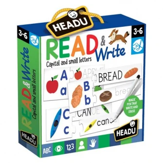 Puzzle Headu Teacher Tested - Citeste si scrie, 72 piese