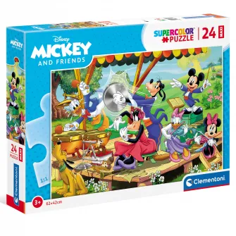 Puzzle Maxi Clementoni - Mickey and friends, 24 piese