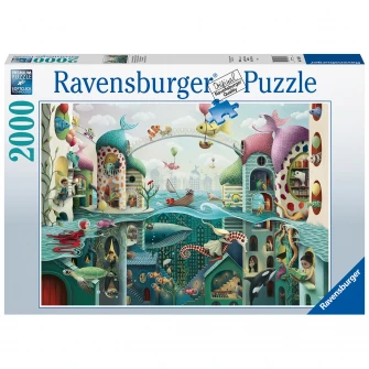 Puzzle Ravensburger - Aventura Pestilor, 2000 piese