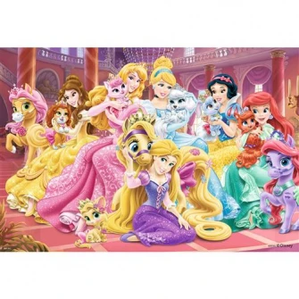 Puzzle Ravensburger - Disney Palace pets, 2 in 1, 2x24 piese