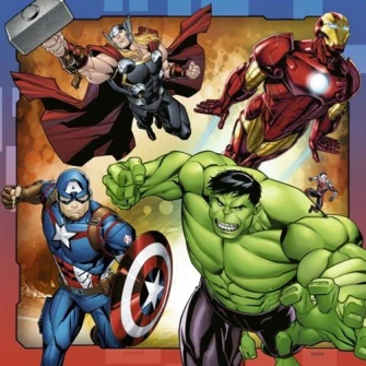 Пазл Равенсбургер - Marvel Avengers, 3 в 1, 3x49 частей