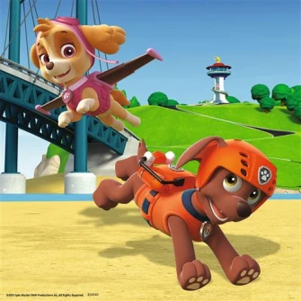 Puzzle Ravensburger - Paw Patrol, 3 in 1, 3x49 piese