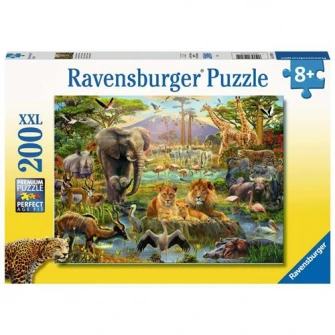 Пазл Ravensburger XXL - Животные саванны, 200 деталей