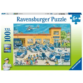 Puzzle Ravensburger XXL - Politie, 100 piese