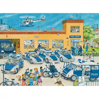 Puzzle Ravensburger XXL - Politie, 100 piese