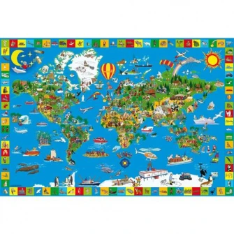 Puzzle Schmidt - Lumea minunata, 200 piese