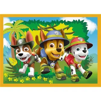 Puzzle Trefl 4 in 1 - Paw Patrol, Sarbatorile, 35/48/54/70 piese