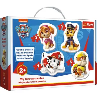 Пазл Trefl Baby Classic - Paw Patrol, Skye, Marshall, Chase and Rubble, 18 деталей