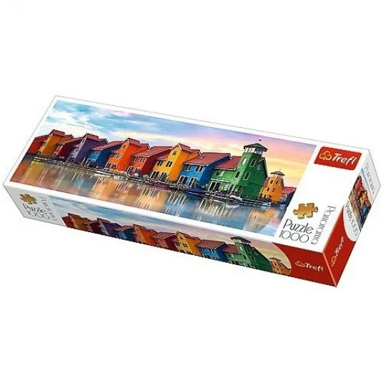Puzzle Trefl, Panorama Groningen, 1000 piese