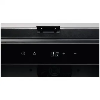 Racitor de vinuri incorporabil AEG AWUS052B5B, 145 l, 52 sticle, Control electronic, Rafturi lemn, Usa reversibila, Clasa G, H 82 cm, Negru