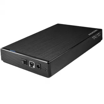 Rack extern Axagon EE35-XA3, USB 3.0, compatibil 3.5 inch SATA HDD, Aluminiu, Negru