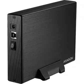 Rack extern Axagon EE35-XA3, USB 3.0, compatibil 3.5 inch SATA HDD, Aluminiu, Negru