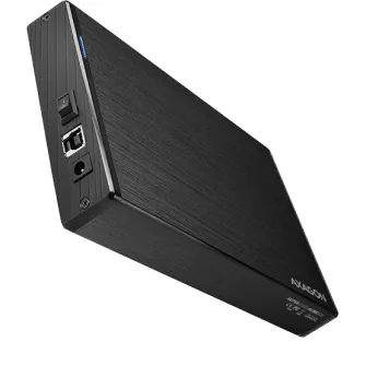 Rack extern Axagon EE35-XA3, USB 3.0, compatibil 3.5 inch SATA HDD, Aluminiu, Negru