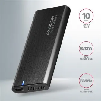 Rack extern Axagon EEM2-SB2 Rack Extern- USB-C la M.2 NVME