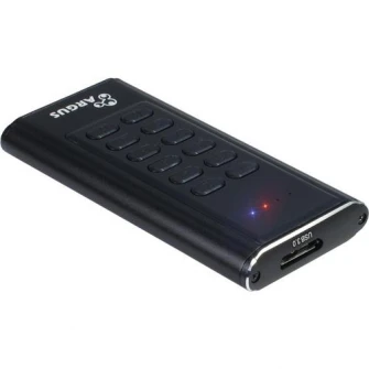 Внешняя стойка Inter-Tech Argus Data Protector GD-MSLK01, шифрование, USB 3.0
