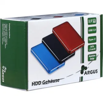 Rack Inter-Tech Veloce GD-25609, USB 3.0, Negru