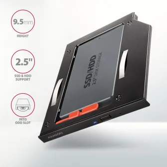 Rack Intern Axagon RSS-CD09 pentru SSD la Sata III