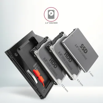 Rack Intern Axagon RSS-CD12 pentru SSD la Sata III