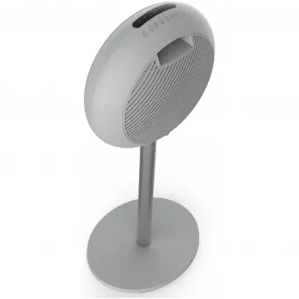 Radiator ceramic Heinner HCH-LD2000SL, 2000 W, Display LED, Control Touch, Telecomanda, Functie ECO, Oprire automata, Functie oscilare, Gri