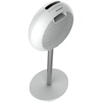 Radiator ceramic Heinner HCH-LD2000SL, 2000 W, Display LED, Control Touch, Telecomanda, Functie ECO, Oprire automata, Functie oscilare, Gri