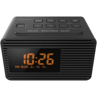 Radio cu ceas FM Panasonic RC-800EG-K, negru