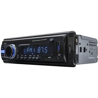 Radio MP3 player auto PNI Clementine Bus Truck 8524BT 4x45w 12V/24V 1 DIN cu SD, USB, AUX, RCA si Bluetooth 24 volt