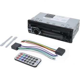 Radio MP3 player auto PNI Clementine Bus Truck 8524BT 4x45w 12V/24V 1 DIN cu SD, USB, AUX, RCA si Bluetooth 24 volt