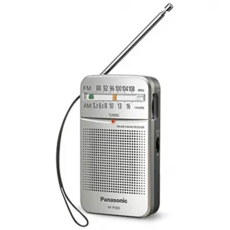 Radio portabil Panasonic RF-P150DEG-S, Argintiu