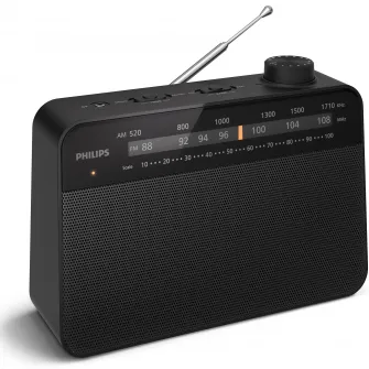 Radio portabil PHILIPS TAR2509/12, FM/AM, Negru