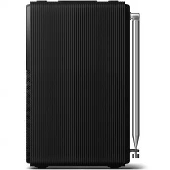 Radio portabil PHILIPS TAR5100/10, Bluetooth, Ceas, FM/DAB+, IPX4, Negru