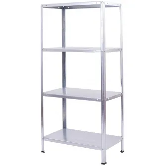 Raft metalic 4 polite Hommy AR Shelving 140x70x30 cm, 40 kg/polita
