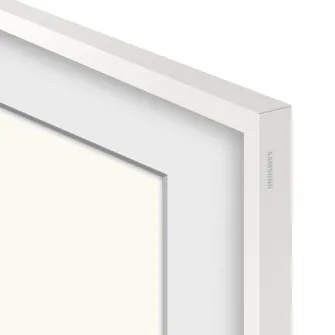 Rama Alb stil modern pentru TV Samsung The Frame 50LS03A model 2021