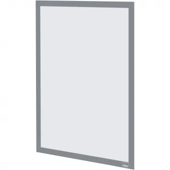 Rama auto-adeziva NOBO, magnetica, A3, 2 buc/set, argintiu