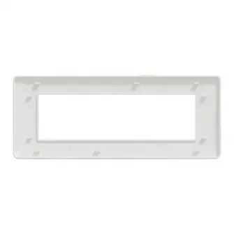 Rama Schneider Electric Unica Studio NU210718, 7 module, alba, pentru priza/intrerupator