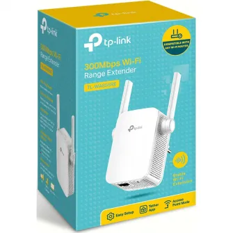 Range Extende wireless N300 TP-Link TL-WA855RE, Moduri RE/AP, Antene externe