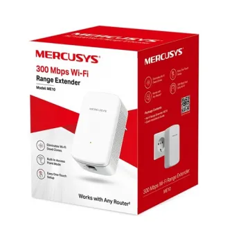 Range Extender Mercusys ME10, N300, Wi-Fi, Single-Band