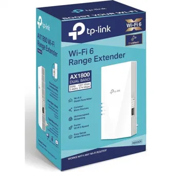 Range Extender TP-LINK RE600X, AX1800, Wi-Fi 6