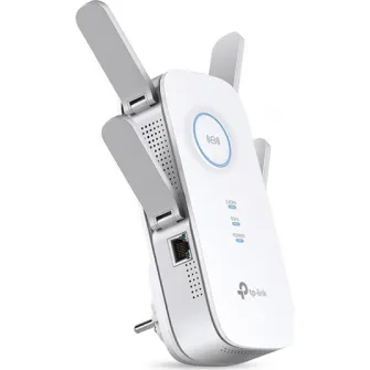 Range Extender wireless AC2600 TP-Link RE650, Moduri RE/AP, Gigabit, MU-MIMO, Antene externe, Dual Band