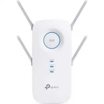 Range Extender wireless AC2600 TP-Link RE650, Moduri RE/AP, Gigabit, MU-MIMO, Antene externe, Dual Band