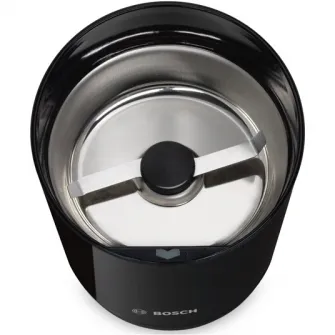 Rasnita de cafea Bosch TSM6A013B, 180 W, 75 g, cutit otel inoxidabil, negru