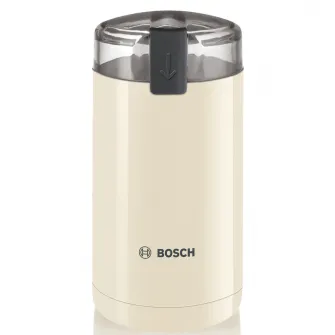 Rasnita de cafea Bosch TSM6A017C, 180 W, 75 g, cutit otel inoxidabil, Crem