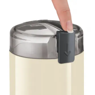Rasnita de cafea Bosch TSM6A017C, 180 W, 75 g, cutit otel inoxidabil, Crem