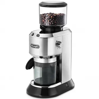 Rasnita de cafea DeLonghi Dedica KG 520M, 150 W, 350 g, Argintiu / Negru