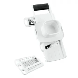 Razatoare universala Metaltex Profi-Mandolino, 5 modele lame inox, corp plastic ABS