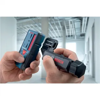 Receptor pentru nivela laser Bosch Professional LR 6, 5-50 m raza actiune, ± 1/3 mm precizie, 2 baterii 1.5 V LR03 (AAA)